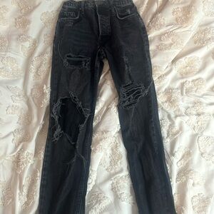 free people black jeans